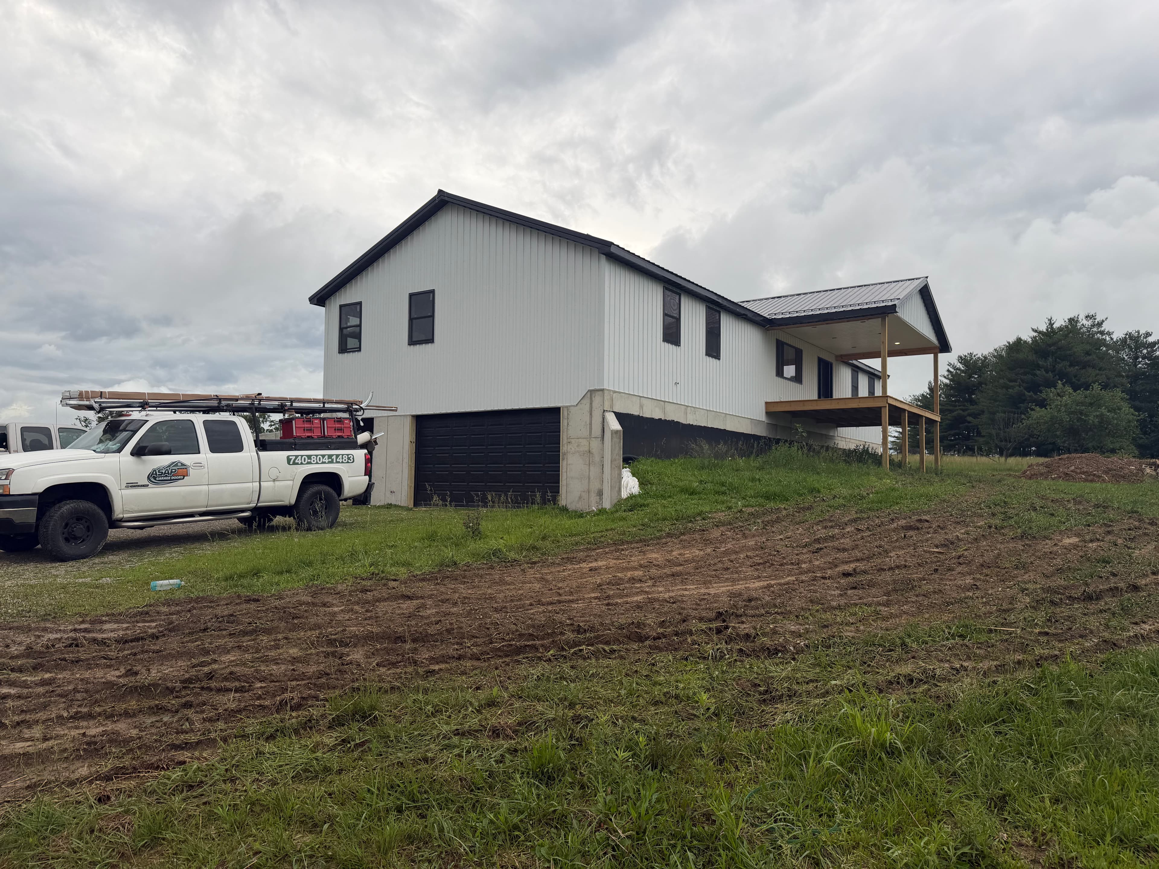 Project Garage Door Install With Full Framing on a New Build image