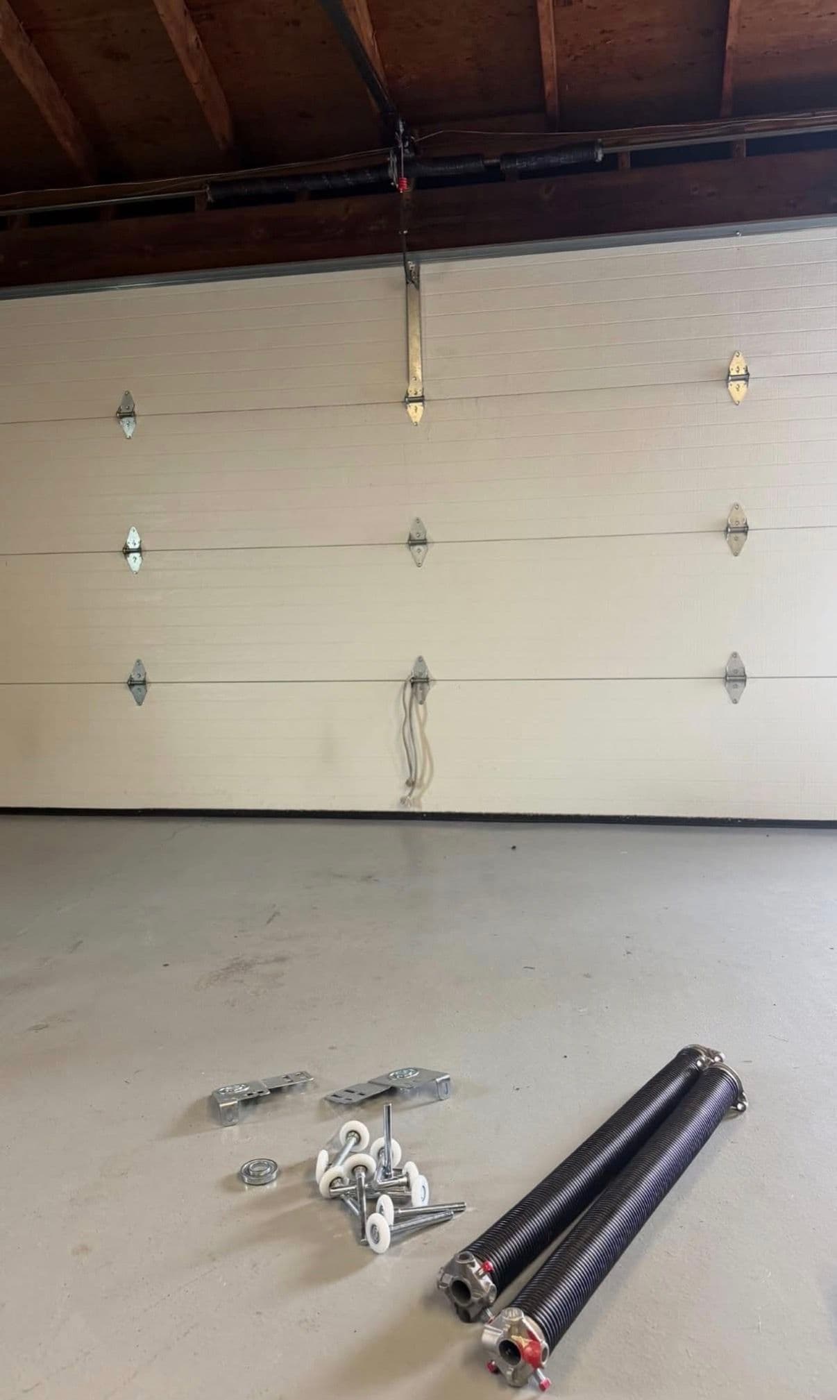 Fresh Springs and a Full Garage Door System Rebuild image