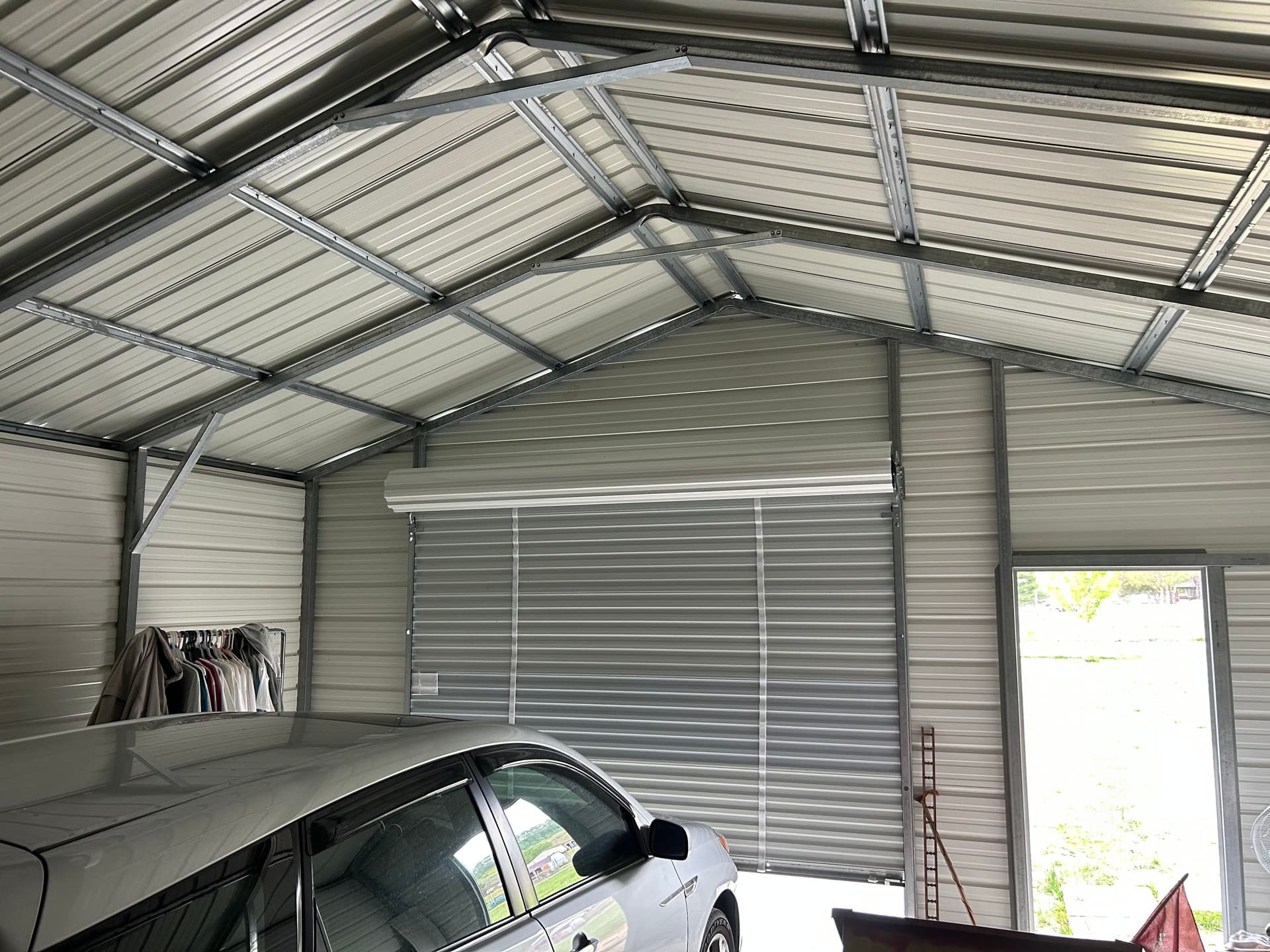 Gallery photos for Old Roll-Up Door Replaced with Insulated Garage Door in Pike County Ohio: Image #1